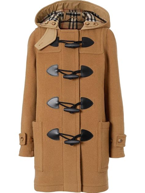 duffle coat burberry sale|duffle coat burberry femme.